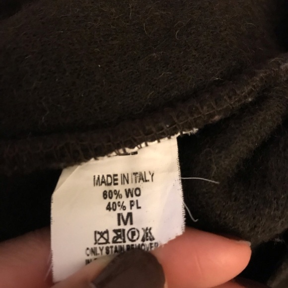 Olive green wool blazer - Picture 5 of 5